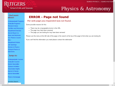Thumbnail for Astronomy Research at Rutgers resource