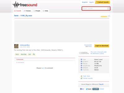 Thumbnail for Sound -1190 fly resource