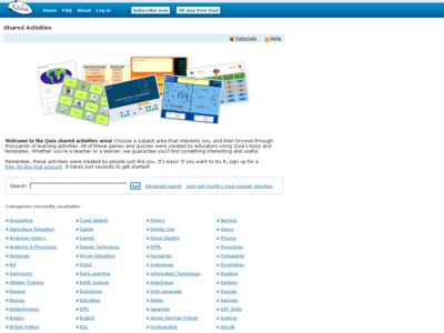 Thumbnail for Quia! German resource