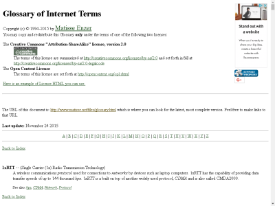 Thumbnail for Glossary of Internet Terms resource