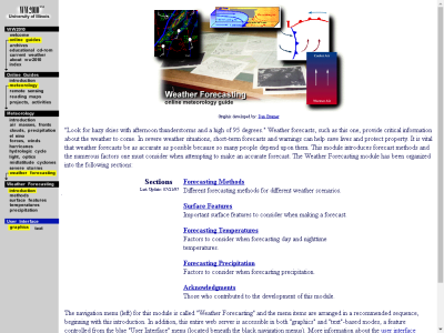 Thumbnail for Online Guide: Weather Forecasting resource