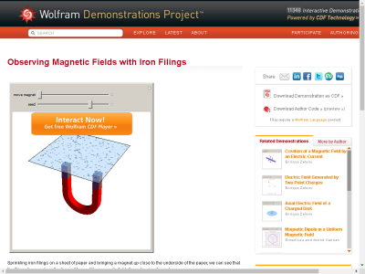 Thumbnail for Observing Magnetic Fields with Iron Filings resource