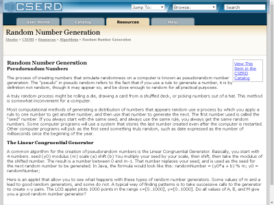Thumbnail for Random Number Generation resource