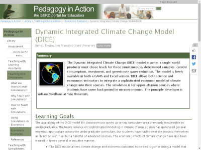 Thumbnail for Dynamic Integrated Climate Change Model (DICE) resource