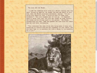 Thumbnail for Aesop's Fables: The Lion and the Mouse resource