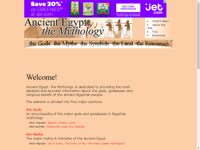 Thumbnail for Ancient Egypt: The Mythology resource