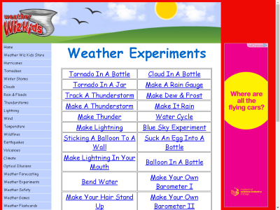 Thumbnail for Weather Experiments resource