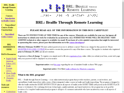 Thumbnail for BRL: Braille Through Remote Learning resource
