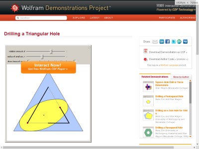 Thumbnail for Drilling a Triangular Hole resource