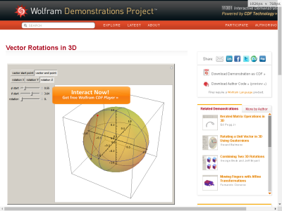 Thumbnail for Vector Rotations in 3D resource