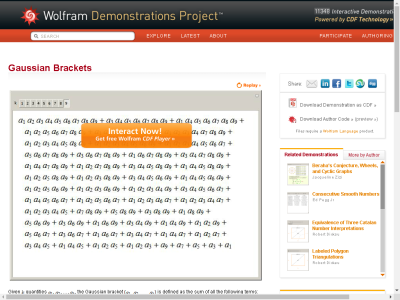 Thumbnail for Gaussian Brackets resource