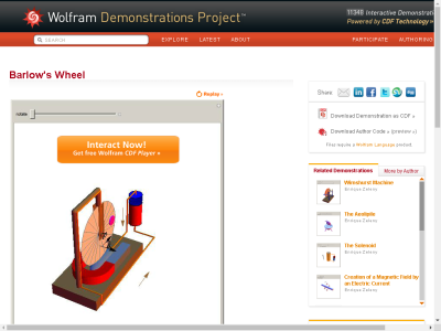 Thumbnail for Barlow's Wheel resource