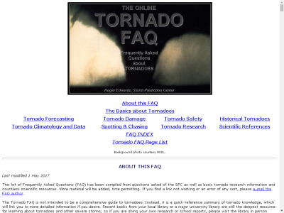 Thumbnail for The Online Tornado FAQ resource