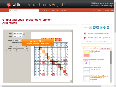 Thumbnail for Global and Local Sequence Alignment Algorithms resource