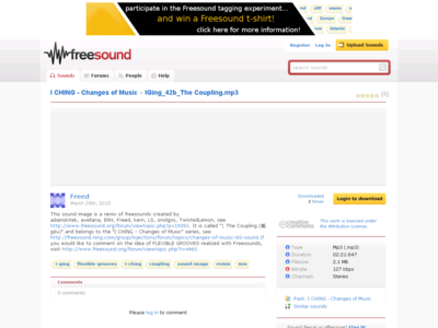 Thumbnail for Sound -IGing 42b The Coupling resource