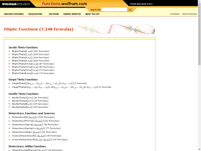 Thumbnail for Elliptic Functions resource