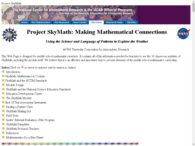 Thumbnail for Project SkyMath: Making Mathematical Connections resource