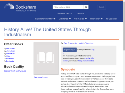 Thumbnail for History Alive! The United States Through Industrialism resource