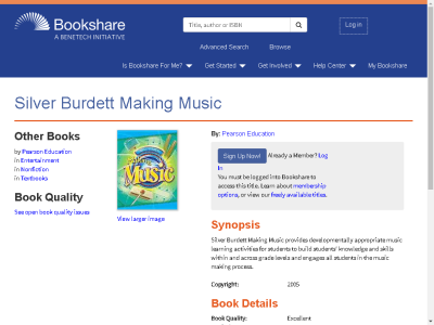 Thumbnail for Silver Burdett Making Music resource