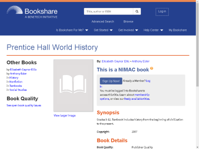Thumbnail for Prentice Hall World History resource