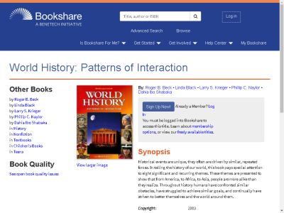 Thumbnail for World History: Patterns of Interaction resource