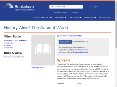 Thumbnail for History Alive! The Ancient World resource