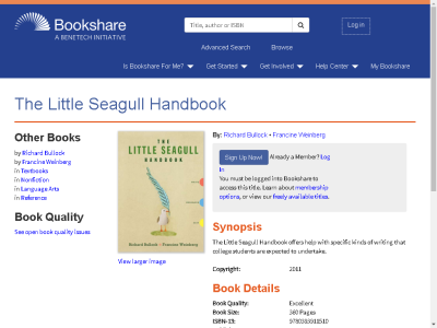 Thumbnail for The Little Seagull Handbook resource