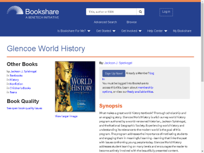 Thumbnail for Glencoe World History resource