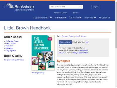 Thumbnail for Little, Brown Handbook resource