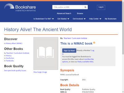 Thumbnail for History Alive! The Ancient World resource