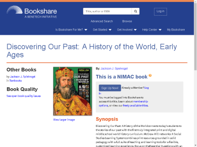 Thumbnail for Discovering Our Past: A History of the World, Early Ages resource