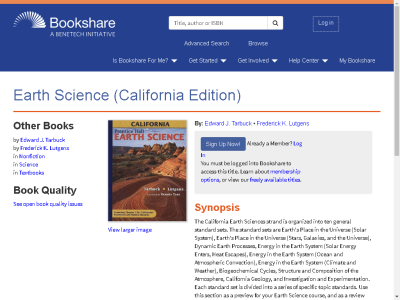 Thumbnail for Earth Science (California Edition) resource