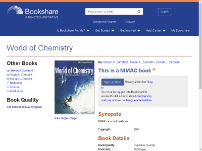 Thumbnail for World of Chemistry resource
