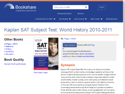 Thumbnail for Kaplan SAT Subject Test: World History 2010-2011 resource