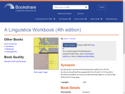 Thumbnail for A Linguistics Workbook (4th edition) resource