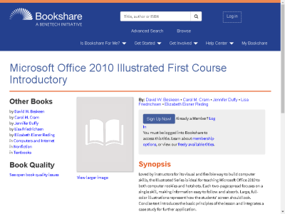 Thumbnail for Microsoft Office 2010 Illustrated First Course Introductory resource