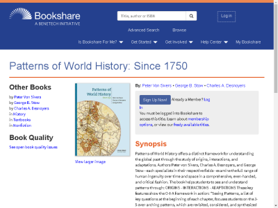 Thumbnail for Patterns of World History: Since 1750 resource