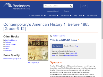 Thumbnail for Contemporary's American History 1: Before 1865 [Grade 6-12] resource