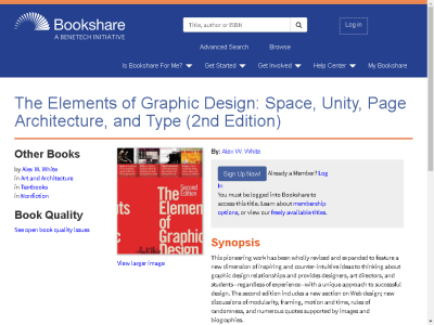 Thumbnail for The Elements of Graphic Design: Space, Unity, Page Architecture, and Type (2nd Edition) resource