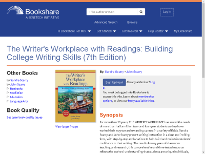Thumbnail for The Writer's Workplace with Readings: Building College Writing Skills (7th Edition) resource