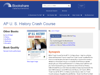Thumbnail for AP U. S. History Crash Course resource