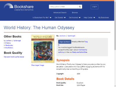 Thumbnail for World History: The Human Odyssey resource