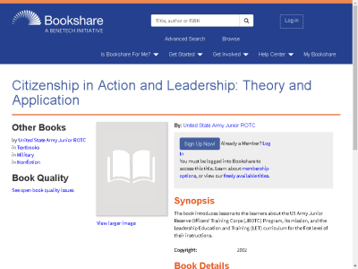 Thumbnail for Citizenship in Action and Leadership: Theory and Application resource