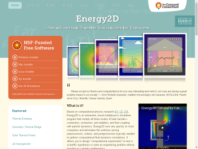 Thumbnail for Concord Consortium: Energy2D - Interactive Heat Transfer Simulations for Everyone resource