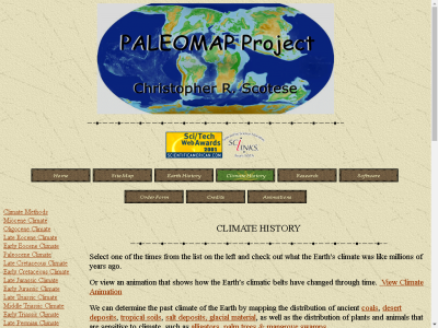 Thumbnail for Paleomap Project Climate History resource