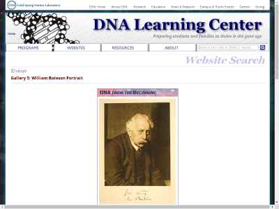 Thumbnail for Gallery 5: William Bateson Portrait resource