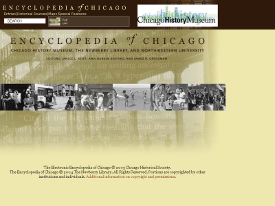 Thumbnail for Encyclopedia of Chicago History resource