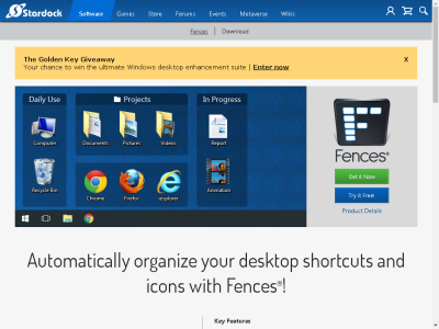 Thumbnail for Stardock Fences 1.01.143 resource
