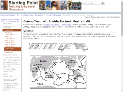 Thumbnail for ConcepTest: Worldwide Tectonic Portrait #9 resource