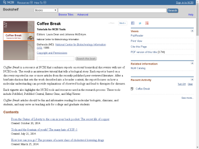 Thumbnail for NCBI Coffee Break resource